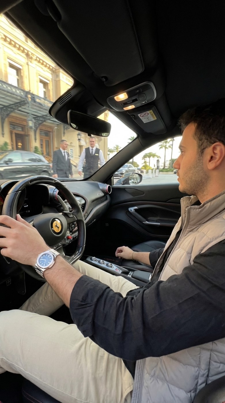 Monaco Ferrari F8 Tributo Vale Varışı örnek görsel