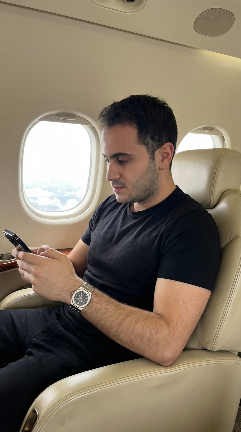 Jet Kabini Telefonda Gezinme örnek görsel