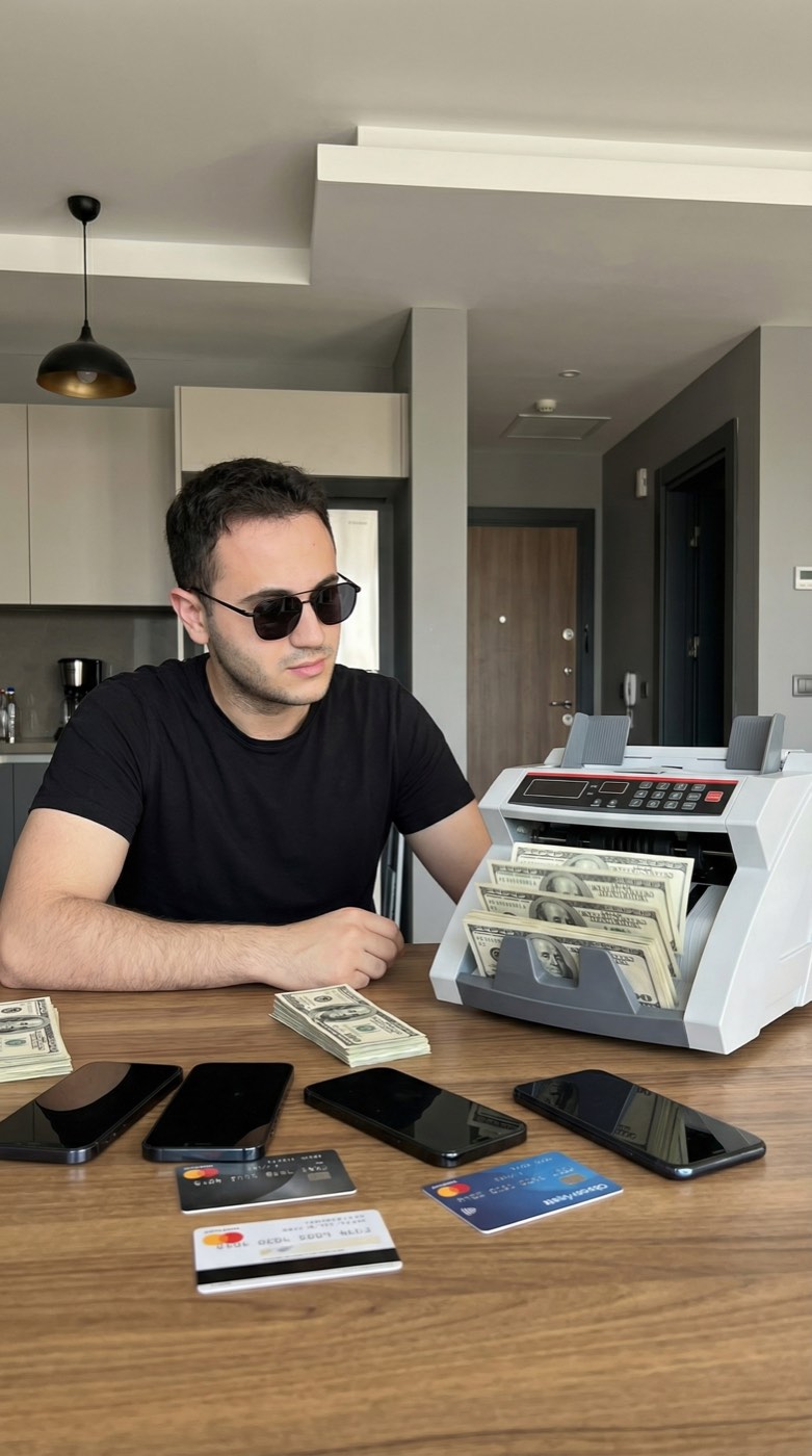 Para Sayma Masası örnek görsel