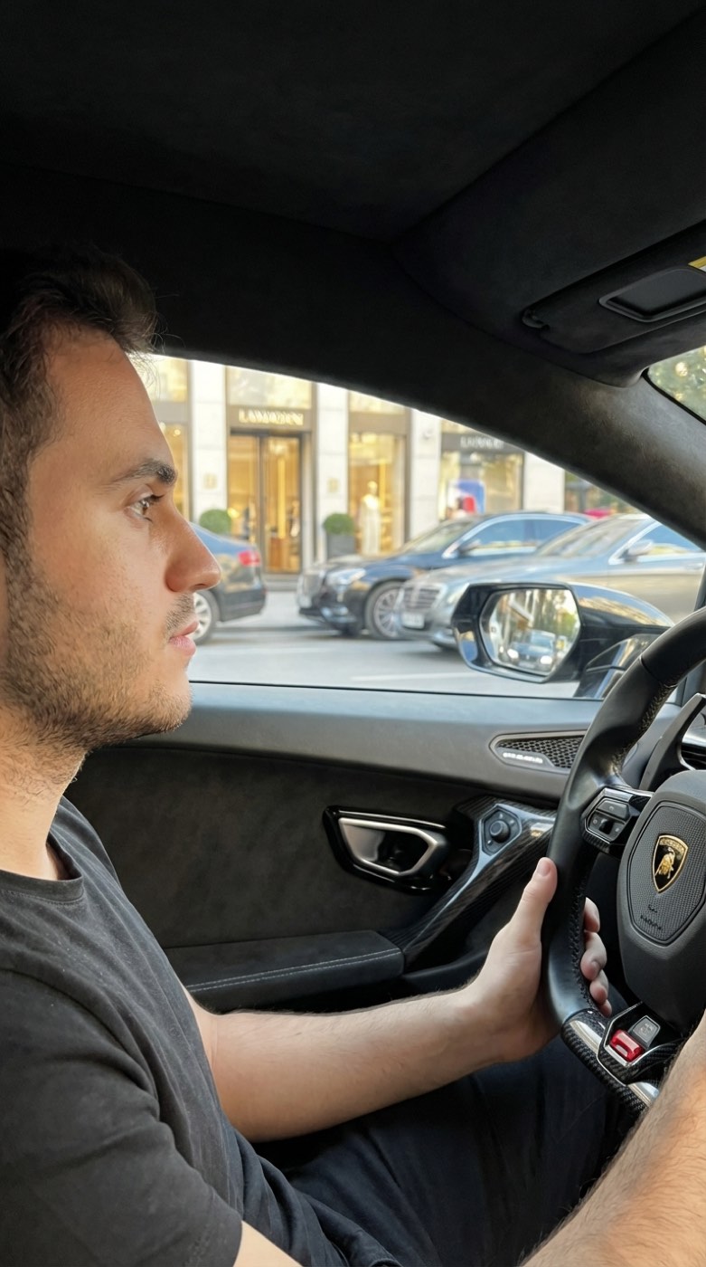 Nişantaşı Lamborghini Yan Profil örnek görsel